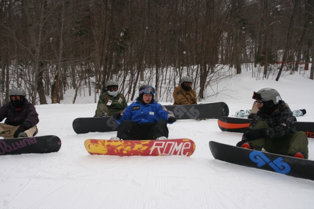  第一次滑雪课程